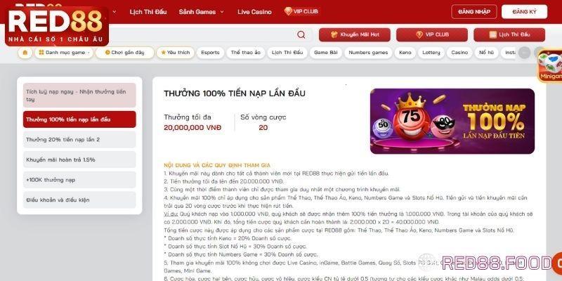 Quá trình nhận quà tặng nạp tiền lần đầu rất đơn giản, chỉ cần thực hiện theo các bước sau: